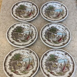 Kensington Shakespeare’s Sonnets side plates (set of 6)